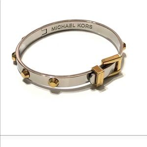 Michael Kors Buckle bracelet gold and silver